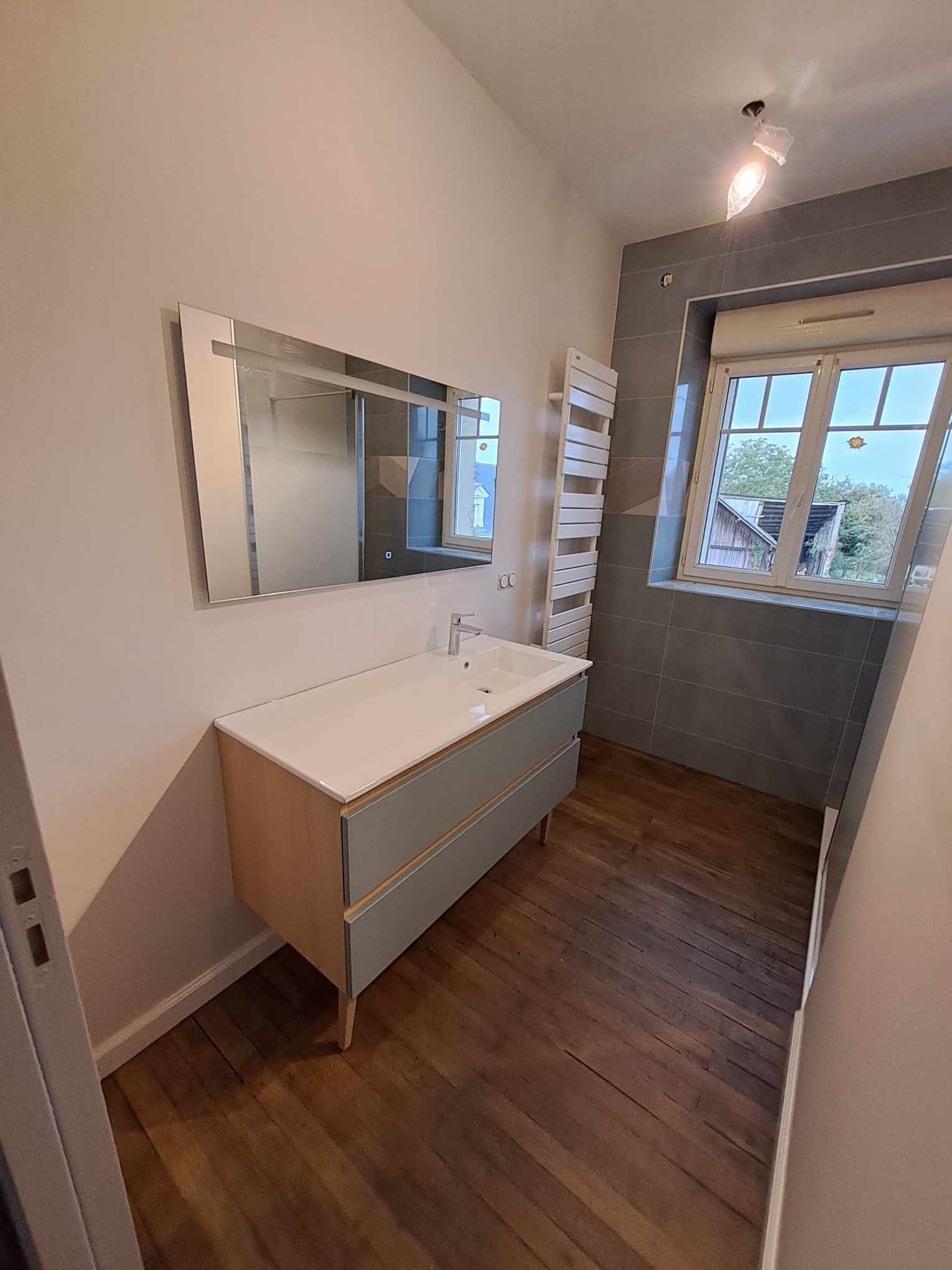 Salle de bain après rénovation